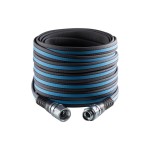 0.62 in. x 100 ft. Force Pro Heavy Duty Premium Grade Garden Hose, Black & Blue - Pack of 4