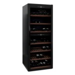 mQuvée - Free-standing wine fridge - WineExpert 126 Fullglass Black