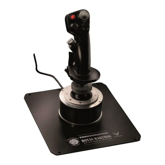 THRUSTMASTER Warthog フライトスティック - ブラック、ブラック