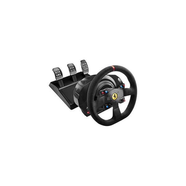 Thrustmaster T300 フェラーリ Alcantara エディション レーシングホイール（PS4/PS3/PC DVD）- 新品