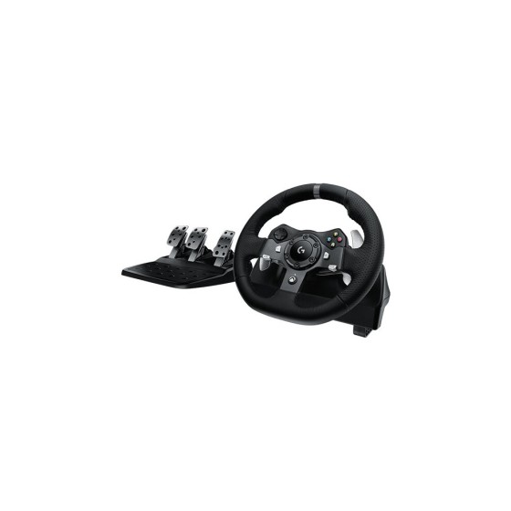 Logitech G920 Steering Wheel + Pedals Xbox One - Black