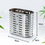 Qumonin Stainless Steel Utensil Rack with Hooks