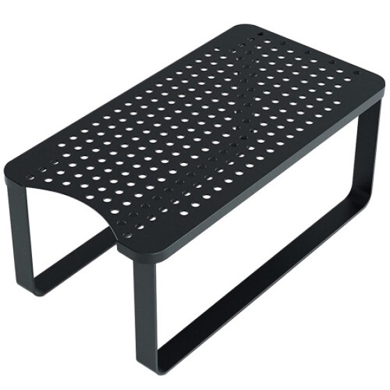 Water Filter / Cold Water Dispenser Stand, Black Metal