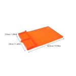 Household Baking Mat, Orange, 1 Set