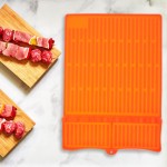 Household Baking Mat, Orange, 1 Set