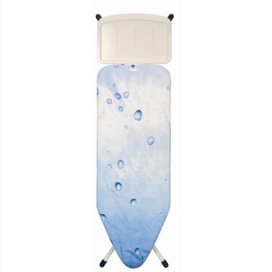 Brabantia C-type ironing board, 49x18 inches, 7 height options, steam mount, non-slip feet, child lock (B003BIFP6M)