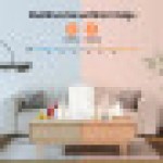 (8L) LED Mirror Mini Fridge Portable Ice Box 4/8/10L UK