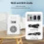 (8L) LED Mirror Mini Fridge Portable Ice Box 4/8/10L UK