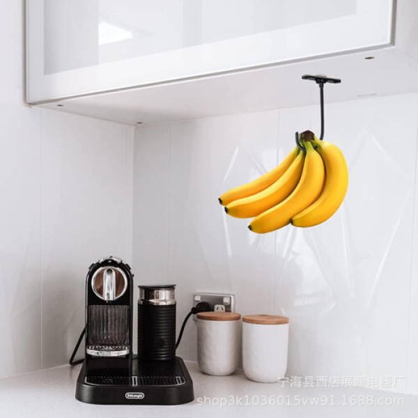 360° Rotating Metal Banana Hook, Portable Multifunctional Fresh Banana Hanger, Durable Storage Solution