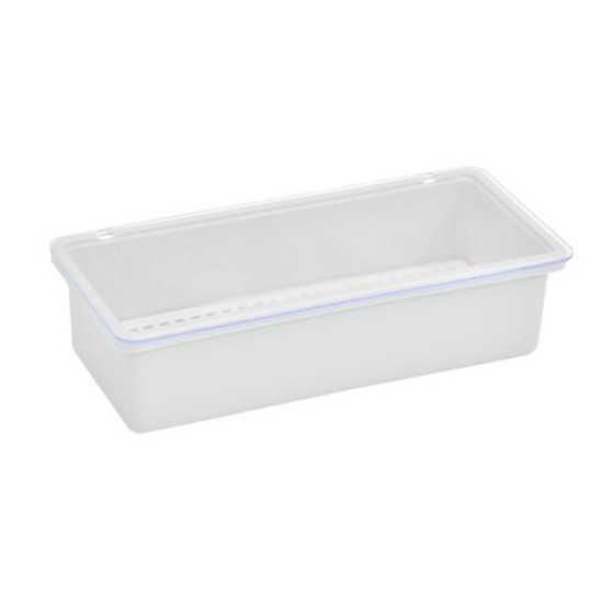 White Chopstick Organizer, 1 Pack, Size: 11.0 x 5.0 x 2.8 inches