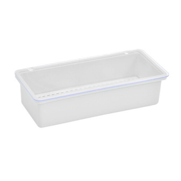 White Chopstick Organizer, 1 Pack, Size: 11.0 x 5.0 x 2.8 inches