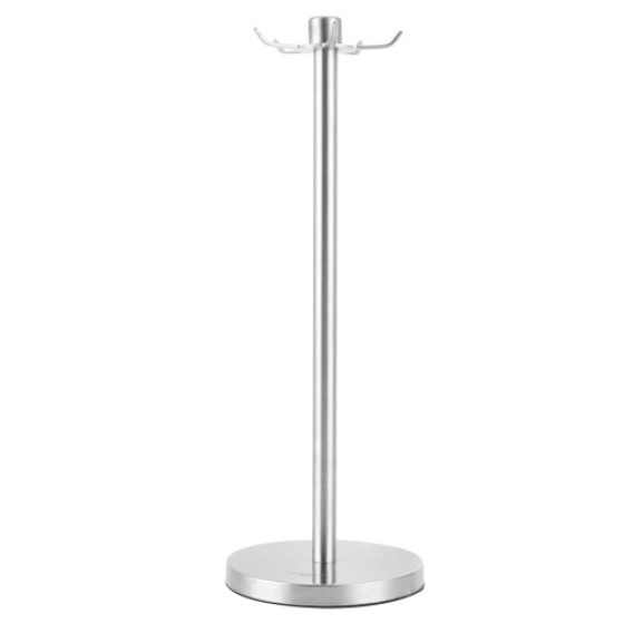 回転式食器ラック、キッチン用多機能収納オーガナイザー、食器、コーヒーマグ、タオル、鍵を収納、黒色