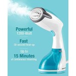 BEAUTURAL 1200W Handheld Clothes Steamer - Portable Garment Steamer for Home & Travel, 30s Heat-Up, Vertical/Horizontal Steam, Auto-Off, 260ml Tank