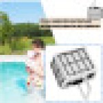 プールクリーナー用折りたたみ式スキマーフィルターバスケット、高効率で様々なサイズのプールに対応、メンテナンスが簡単で耐久性に優れています。