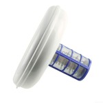 Solar Water Purifier, Copper-Silver Ion Pool Purifier, Mini Solar Pool Purifier Kit, Floating Pool Cleaner Device