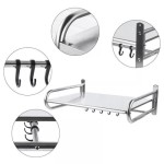 重型微波炉支架架 - 壁挂式置物架