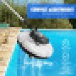 Automatic Wireless Pool Cleaner, Suitable for 1076 Square Feet Above/Underground Pools