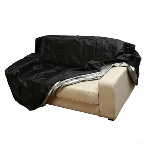 2Seater Bench Cover AntiUV Coating Protective Cover (190x66x89cm)