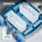 AREBOS Automatic Pool Robot | Pool Cleaner for Pools up to 50 Cubic Meters | Pool Vacuum Cleaner | 2 Cleaning Modes