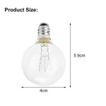25x G40 Replacement Globe Bulbs for Outdoor Garden String Lights