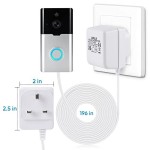 Video Doorbell Special Power Transformer – 18V 500mA Power Adapter, Compatible with Ring, Nest, Eufy, Wyze, Arlo Wireless Video Doorbells