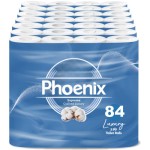 Phoenix brand soft quilted three-ply 84-roll unscented toilet paper