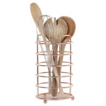 Apollo Copper Cutlery Rack Storage Box