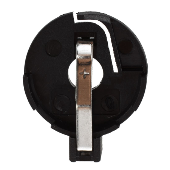 CR2016 2025 2032 Coin Cell Button Battery Holder Socket Black 5 Pcs