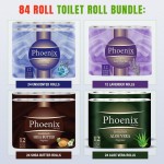 84 rolls of 3-ply toilet paper combo pack, great value family pack - 5 options