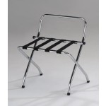 KB LRK1227 28 x 24 x 19 inch luggage rack - black and chrome