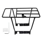 Electric scooter rear rack, thickened aluminum alloy luggage rack, suitable for most electric scooters.