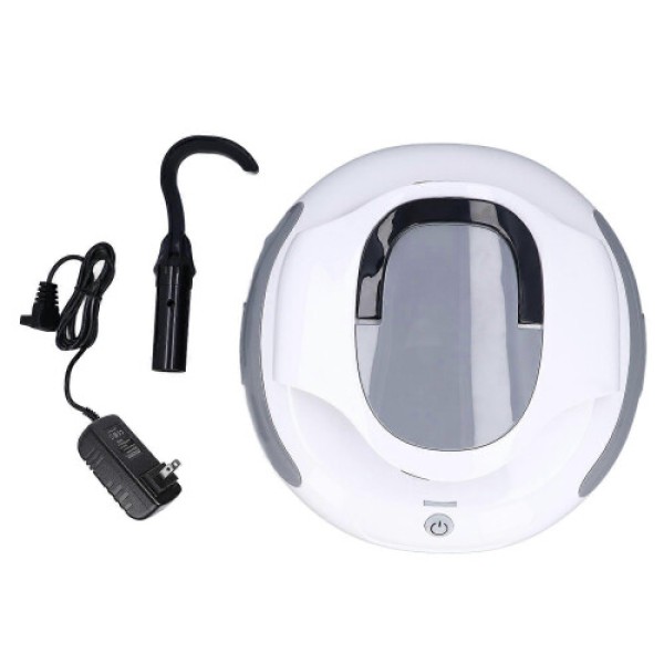 (As shown in the picture, one size) Wireless pool vacuum cleaner, IPX8 waterproof rating, fully automatic smart parking pool cleaning device, 100-240V, US plug