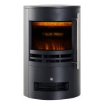 HOMCOM 1800W Freestanding Electric Fireplace with Coal Effect