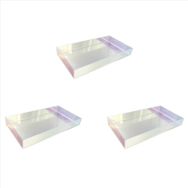 Acrylic transparent water cup tray, tea cup and jewelry storage tray