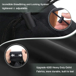 RICHIE Garden Furniture Covers Waterproof Table Covers 242x162x90cm Black