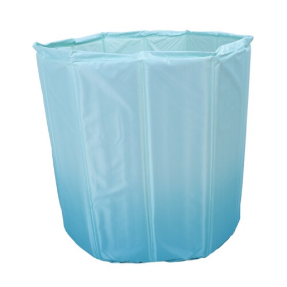 Foldable Ice Bath Tub, PVC Material, Portable Hot and Cold Soaking Tub for Adults, Athletes, Home Use - 80x65 cm / 31.50x25.59 inches