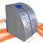 Heim Sauna Spa Heated Sauna Blanket for Weight Reduction, Digital 2-Zone Sauna Blanket for Women, Silver, Size 1 UK