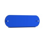 Newspaper rack, magazine rack, acrylic wall-mounted brochure rack, available in blue, orange, transparent, and black, 100cm, suitable for bathrooms, offices, RVs, and other places.