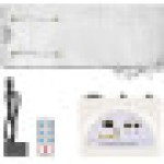 99-minute timer, 9 temperature settings, 3-liter capacity, quick heating, spacious 31.5” x 31.5” x 63” design, large 3-layer gray insulation.