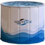 New upgraded adult portable bathtub (80*66 cm) - Foldable cold water bathtub - Foldable soaking bathtub