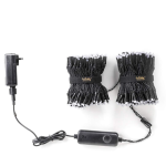 Twinkly Strings 600 LED RGB, Ledlichtsnoer Buiten en Binnen, Slimme Multi Ledverlichting, Compatibel met HomeKit, Alexa en Google Home, Ledlichten